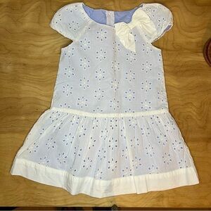 Janie and Jack White Eyelet Dress